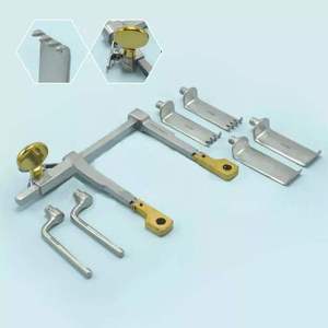 Rétracteur cervical réglable Or Grade Caspar avec lames, ensemble d'instruments chirurgicaux manuels pour la colonne vertébrale - Product Image 3