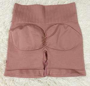 Leggings de sport pour femmes personnalisés, taille haute, en tissu extensible respirant et à séchage rapide, en spandex/nylon, pour la gym, le fitness et le yoga - Product Image 2