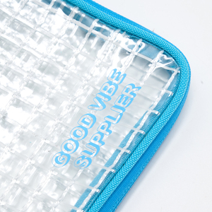 Pochette à crayons simple en PVC avec fermeture éclair, 5 pouces - Légère, durable, anti-poussière, résistante à l'eau, portable pour stylos/crayons, utilisation en extérieur et en voyage - Product Image 5