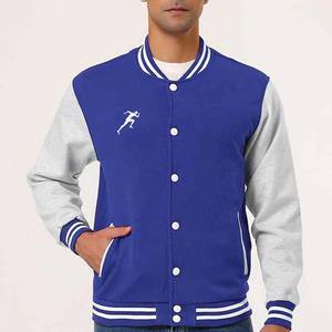 2025 vestes d'université pour hommes vestes de Baseball Vintage haute rue nouvelle mode avec Logo Design collège veste de Baseball pour hommes - Product Image 3