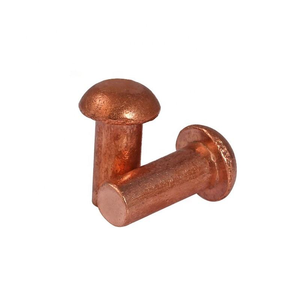 Remache Sólido de Cabeza Redonda de Latón y Cobre DIN 660 de Alta Calidad, Fabricado en China (OEM) - Product Image 1