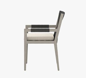 Chaise de salle à manger en teck - Product Image 6