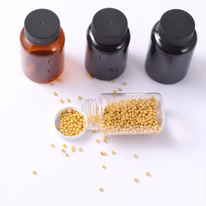 Fábrica de Vietnam personalizada 100cc píldora de plástico azul y suplemento de vitamina cápsulas botellas PET serigrafía para tarro de embalaje - Product Image 4