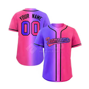 ชุดเบสบอลสำหรับผู้ชายเครื่องแบบเบสบอลมืออาชีพโลโก้ตามสั่ง - Product Image 5