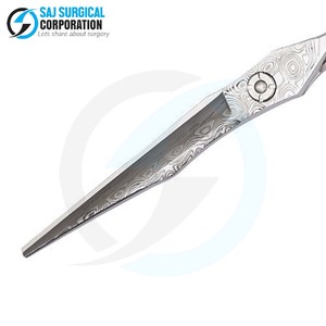 Tijeras de peluquero con estilo Premium, tijeras de corte de pelo profesionales, mango dorado de acero japonés, elementos esenciales de salón de diseño de moda - Product Image 5