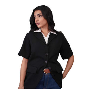 Nueva llegada de alta calidad Unisex chaqueta de lana de moda de negocios Casual ropa de oficina para hombres y mujeres - Product Image 1