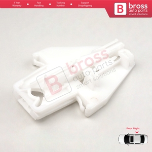 Clips de réparation de lève-vitre arrière droit BWR142 pour Toledo MK2 1M2, Leon MK1 1M1, Fabia MK1 6Y, Praktik Van 4/5 portes 1M0839462A - Product Image 4