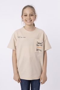 small size new fashion Cheap Wholesale girls kids t-shirt & high quality custom new product children's girls t-shirt - Product Image 6