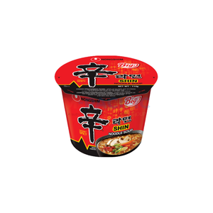 NONGSHIM BIG BOWL SHIN <b>NOODLES</b> 6 PACK - Product Image 1