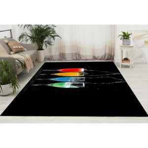 Printed <b>Rug</b>: Cocktail, Colorful, Kitchen, Modern, Art, Front Door, Large, Luxury, Step, Wall Hanging,Nonwoven Thin <b>Rug</b> - Product Image 3