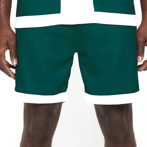 Ensembles de shorts deux pièces pour hommes ensemble de chemises et de shorts à manches courtes imprimés personnalisés costume d'été pour hommes ensembles pour hommes respirants à séchage rapide - Product Image 3