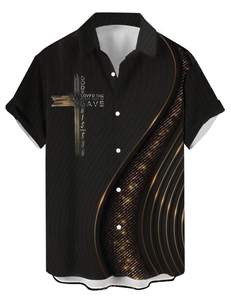 Wholesale Custom Men's Quick Dry <b>Bowling</b> Jersey OEM Sublimation with Digital Printing Team Logo Ringer Shirts - Product Image 5