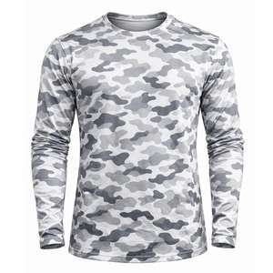 Camiseta de Caza de Camuflaje Softshell Premium para Exteriores, Unisex, Manga Larga, Impermeable, Transpirable, Cortavientos, de Secado Rápido, Táctica - Product Image 3