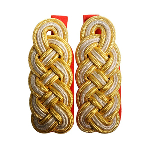 Épaulettes allemandes en tissu brodé 3D, accessoires personnalisés pour la décoration de vêtements uniformes - Product Image 3