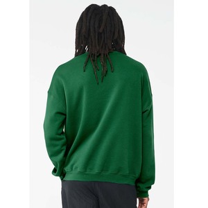 Bella Canvas Sportswear Green Plain Blank Crewneck Sudadera Verde Talla XL - Product Image 3
