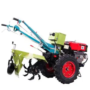2024 Mehrzweck-Qualitäts-Geh-Zwei-Rad-Traktor für Landwirtschaft Mini-Geh-Traktor 12 PS
