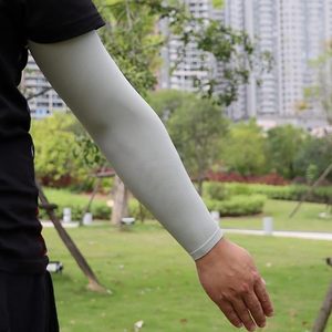 Manchons de compression sportifs en coton tricoté 100 % respirant et coloré pour le cyclisme et le soutien du coude de baseball – Unisexe (vente en gros) - Product Image 1