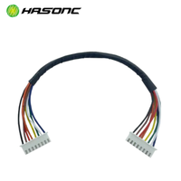Fabricante profesional arnés de cables electrónico personalizado cable de alambre eléctrico negro para la venta