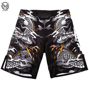 Pantalones Cortos de MMA para Hombre, Diseño Superior 2026, Precio al por Mayor, Material Cómodo, Tela Personalizada - Product Image 5