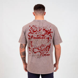 เสื้อยืดวินเทจสำหรับผู้ชายผ้าฝ้ายลายกรดล้างได้โลโก้ส่วนตัว - Product Image 6