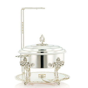 Luxury Design Hotel Restaurant Accessories Food <b>Serving</b> <b>Dish</b> Stainless Steel Chaffing <b>Dish</b> <b>With</b> <b>Lid</b> for Wedding Party Use - Product Image 3