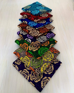 High Quality Zambia African Wax Print and Ankara Cotton Fabric with Classic Two-Color Designs for Sewing <b>Quilting</b> and Crafts - Product Image 2