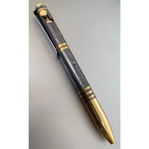 Bolígrafo de acero de Damasco hecho a mano, hermoso viene en regalo | Producto de oficina promocional de acero de Damasco, bolígrafo de negocios hecho a mano - Product Image 1