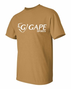 100% camisetas de algodón para hombre, logotipo impreso personalizado, Color sólido, manga corta, Jersey liso de moda en blanco para venta al por mayor - Product Image 1