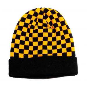 Bonnets en jacquard de haute qualité en gros / Bonnets personnalisés avec logo brodé, différentes couleurs - Product Image 2