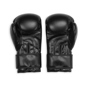 Gants de boxe professionnels personnalisés noirs pour l'entraînement de combat réglables hommes femmes gants de boxe Premium - Product Image 6