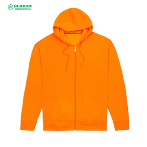 Sweat-shirts à fermeture éclair unisexes sur mesure, 100% coton molletonné/éponge française, haute qualité, meilleur prix, respirant, séchage rapide - Product Image 5