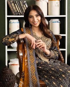 ซูเปอร์ใหม่ที่ดีที่สุดปากีสถานอินเดียShalwar Kameezคอลเลกชันปักด้านหน้างานฝีมือกลับปักชุดพันจาบีชุดคูชิ - Product Image 5