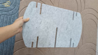 Paravent Acoustique Personnalisable en Feutre pour Bureau, Restaurant, Chambre – Écran Décoratif Robuste et Modulable pour une Intimité Optimale