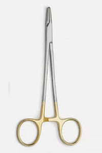 Pinces porte-aiguilles en bois Crile de haute qualité TC Wards latéraux droits 230 mm 9 "pinces chirurgicales en carbure de tungstène - Product Image 5