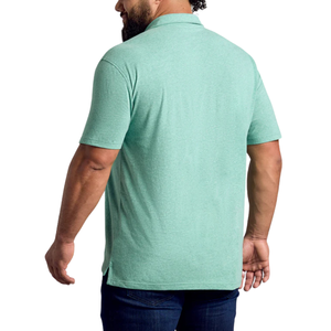 เสื้อโปโลผู้ชายลำลองคลาสสิกแขนครึ่งตัว ออกแบบเองได้ คุณภาพส่งออก เสื้อโปโลผู้ชายทรงปกติ สีตามสั่ง - Product Image 2