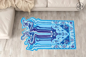 Ensemble de tapis persans en laine sur mesure, doux, luxueux, style moderne, très résistant, lavable, antidérapant pour salon, chambre à coucher, hôtel - Product Image 3