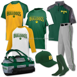 Equipo de béisbol Color sólido Malla transpirable Impresión de bricolaje Moda informal Equipo de béisbol Mezcla de algodón polivinílico Traje deportivo Ropa de verano - Product Image 6