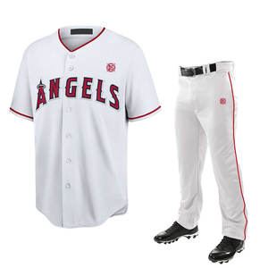 Conception respirante d'uniforme de baseball et de softball léger à la mode avec des prix raisonnables pour des vêtements teints unis - Product Image 1
