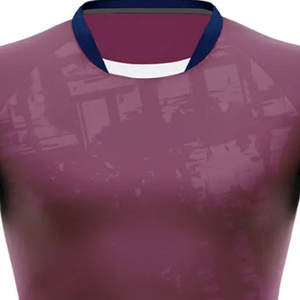 Camiseta de Rugby Personalizada para Hombre, Poliéster/Algodón, Impresión Digital, Secado Rápido, Anti-UV, Resistente al Viento, Transpirable, Ecológica, OEM - Product Image 3