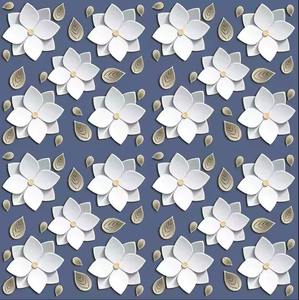 Carreaux de sol en céramique carrés en marbre Calacatta 300x300mm 30x30 cm Carreaux de mur et de sol en céramique émaillée - Product Image 3