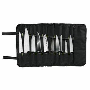 กระเป๋ามีดเชฟหนังแบบสั่งทำกระเป๋าม้วนมีดทนทานกระเป๋ามีดหนัง - Product Image 3