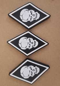 Champ King – Pare-chocs personnalisés pour casque de baseball en résine PVC, adhésif 3M, double ruban adhésif 2D/3D, couleurs vives pour logos d'équipes - Product Image 3