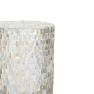 <b>Home</b> <b>Decorative</b> Stool <b>and</b> Living Room Office <b>Furniture</b> Accessory Handmade Modern Style Royal-Look Mop Bone Inlay Ottoman - Product Image 4