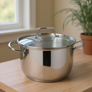 Pentola Inox (24cm) DUNE Cromo lucido 302 24 - Product Image 3