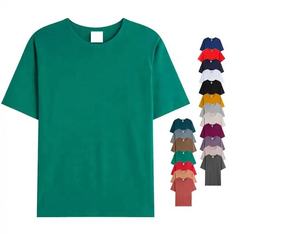 Nouveau coton biologique/fibre de bambou hommes décontracté motif solide à manches courtes T-Shirts Pakistan plaine teint blanc T-Shirt court pour hommes - Product Image 5