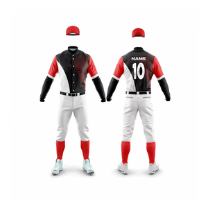 Custom <b>Baseball</b> Jersey Men's Full Sleeve 100% Cotton Moisture Wicking Anti-Bacterial Breathable Quick Dry Team Uniform Button - Product Image 6
