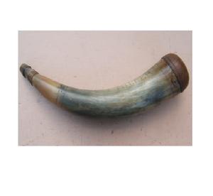 Corne à poudre de buffle dernier design de qualité supérieure couleur naturelle look moderne corne à poudre de buffle à bas prix - Product Image 1