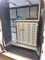 Armoires de rangement modulaires en métal de haute qualité DETAY OEM pour véhicules, étagères de fourgonnettes, revêtement électrostatique en poudre, montage facile
