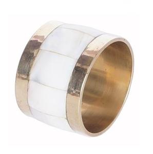 Anneaux de serviette de table MOP DESIGNER en métal décoratif, anneau de serviette de table pour fête, anneau de serviette de table en métal MOP DESIGNER - Product Image 4