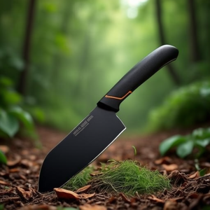 Santoku <b>knife</b> blade (17cm) Stainless Steel EDGE Black 1003097 - Product Image 3
